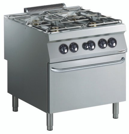 PRO 900 CUISINIERE A GAZ 4 BR. AVEC FOUR A GAZ