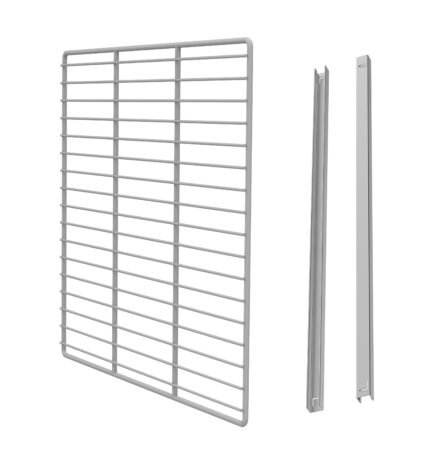 GRILLE AVEC SUPPORTS 2/1GN 1 PORTE