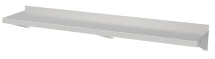 400 ÉTAGÈRE MURALES EN INOX 1600 INCL. CONSOLES
