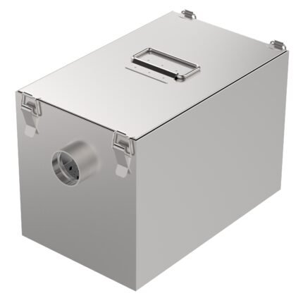 SÉPARATEUR DE GRAISSE INOX 22L  Ne répond pas aux normes NEN-1825