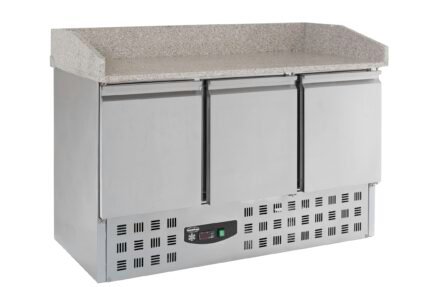 TABLE PRÉP POUR PIZZA 3 PORTES