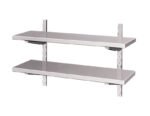 THWBS2R124 - Etagères murales - 2 niveaux, 1200 x 400 x 700 mm – Image 2