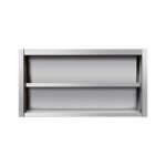 THWOR104 - Placard mural en inox - sans porte , 1000 x 400 x 650 mm