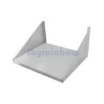 THWBS1R65 - Étagère murale en acier inoxydable, tablette pour appareils, 1 niveau, 60 x 50 cm